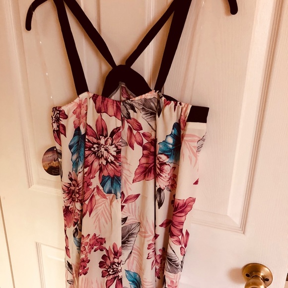 BeBop Floral Halter Dress - Picture 5 of 5
